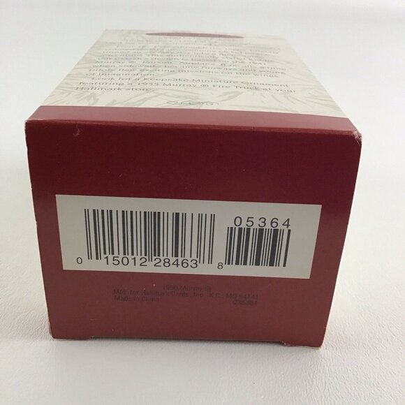 Hallmark Keepsake Christmas Tree Ornament Murray Airplane Kiddie Car Classics - Picture 6 of 6